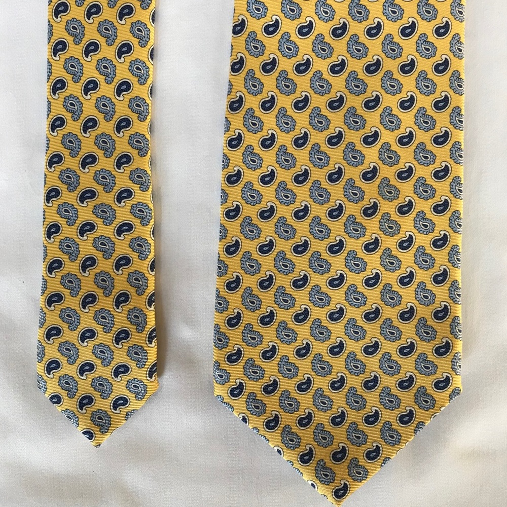 BROOKS BROTHERS Men’s Neck Tie Pure Silk Paisley
